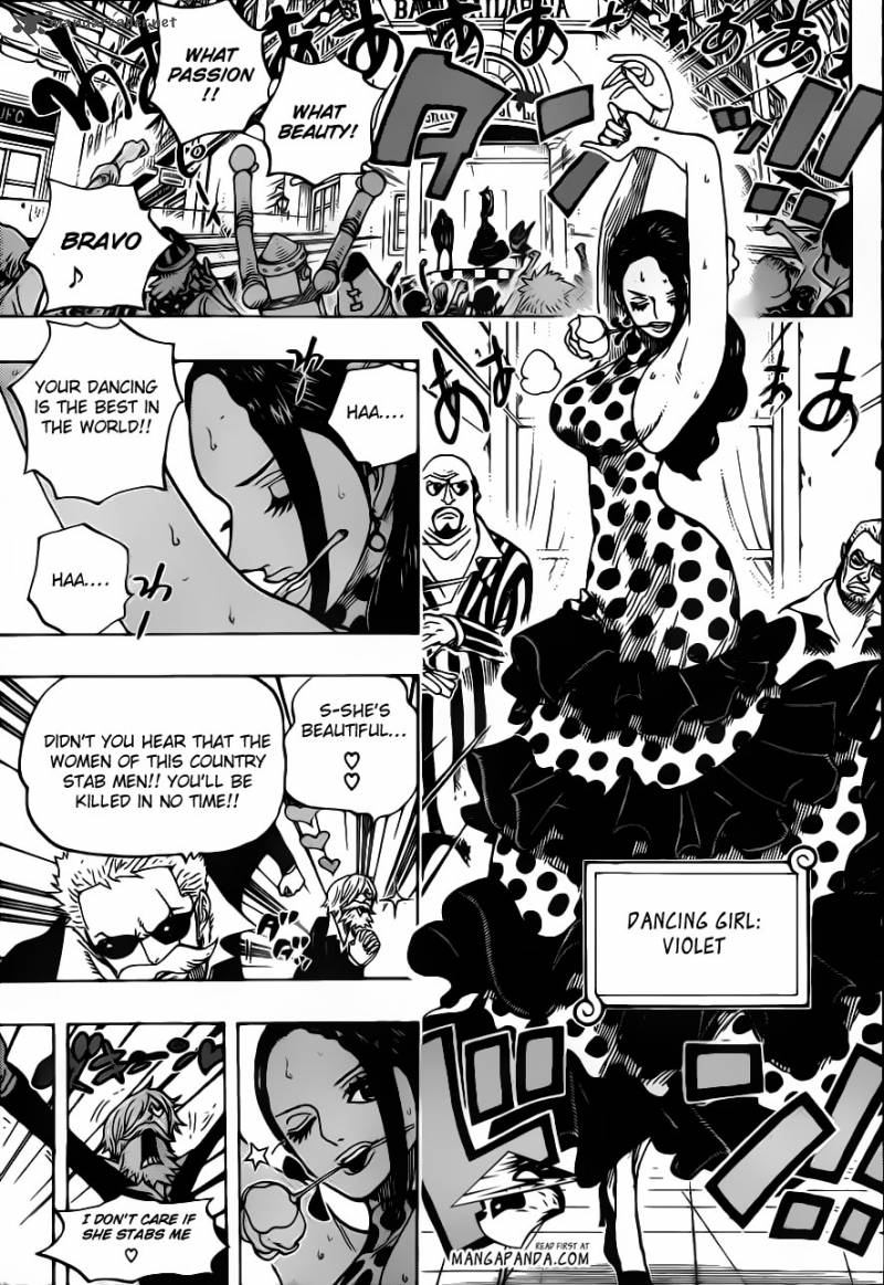 One Piece Manga Chapter 703 page 9 - Waiting Room