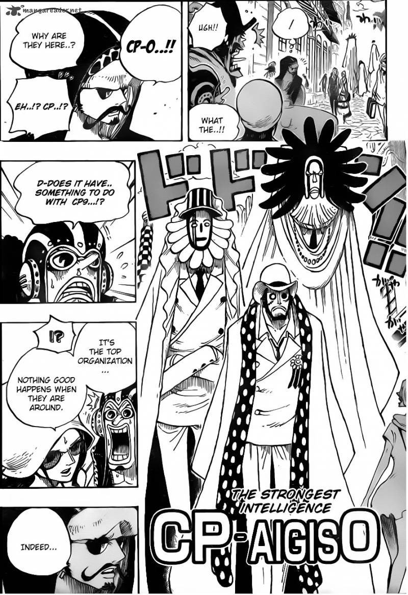 One Piece Manga Chapter 705 page 12 - Maynard the Pursuer
