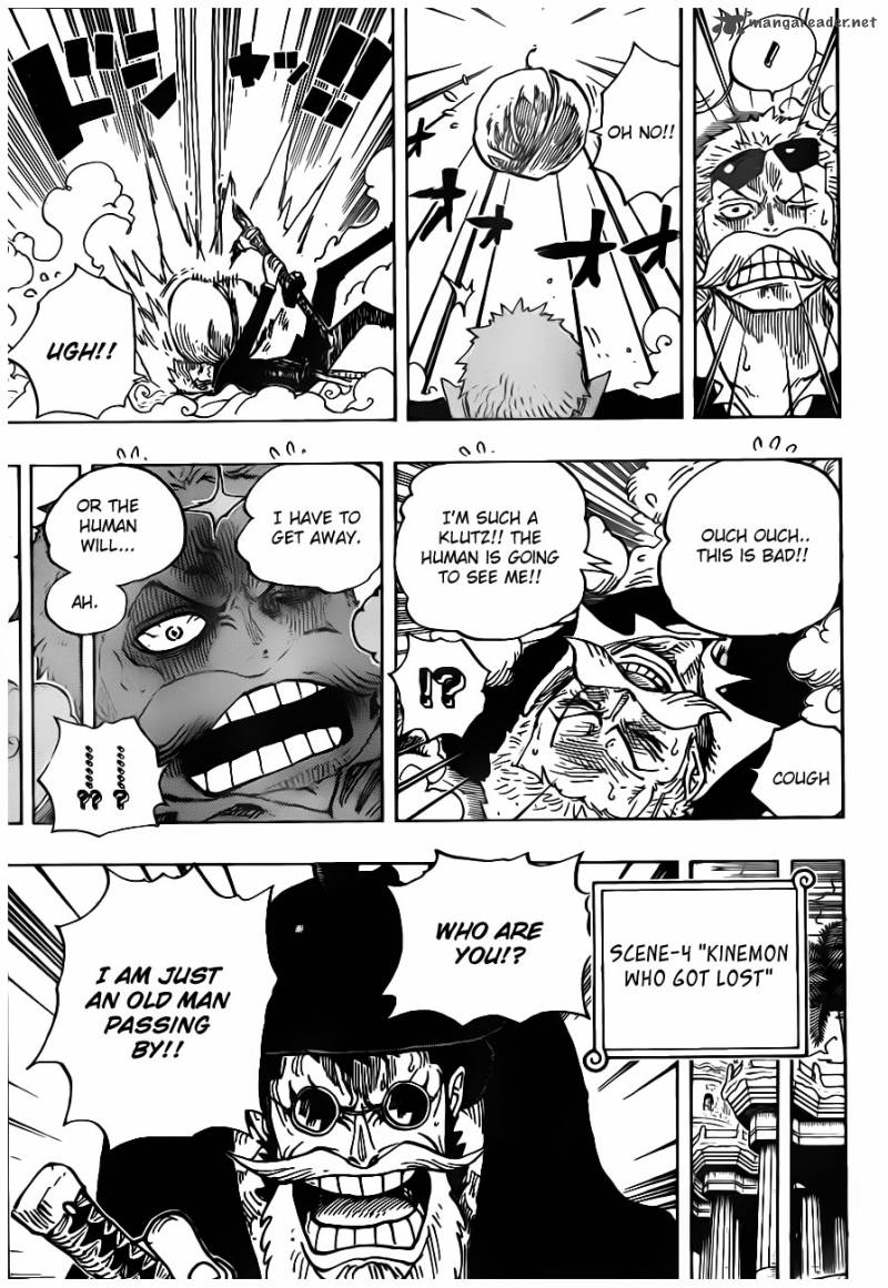One Piece Manga Chapter 705 page 14 - Maynard the Pursuer