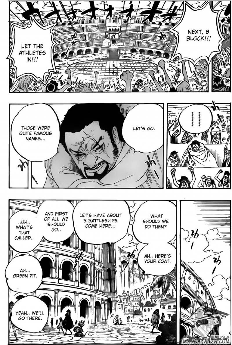 One Piece Manga Chapter 705 page 7 - Maynard the Pursuer