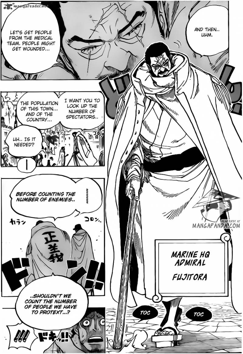 One Piece Manga Chapter 705 page 8 - Maynard the Pursuer