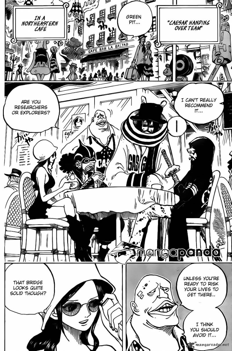 One Piece Manga Chapter 705 page 9 - Maynard the Pursuer