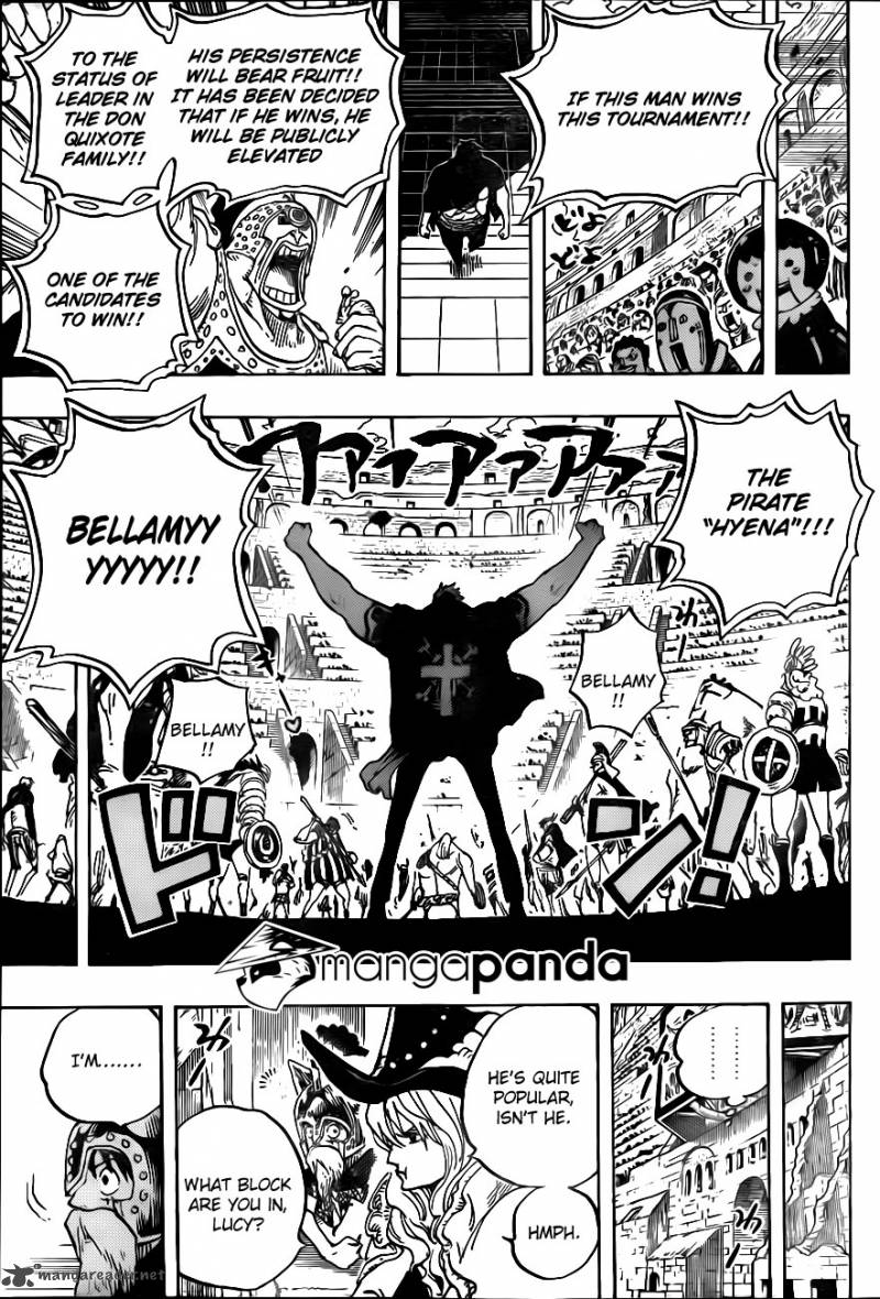 One Piece Manga Chapter 706 page 10 - I Won't Laugh at You