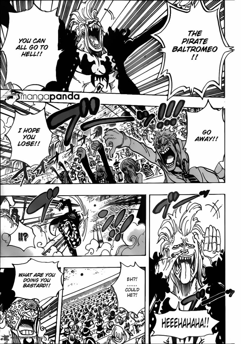 One Piece Manga Chapter 706 page 4 - I Won't Laugh at You