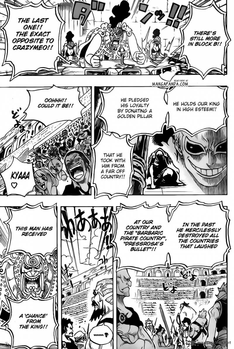 One Piece Manga Chapter 706 page 6 - I Won't Laugh at You