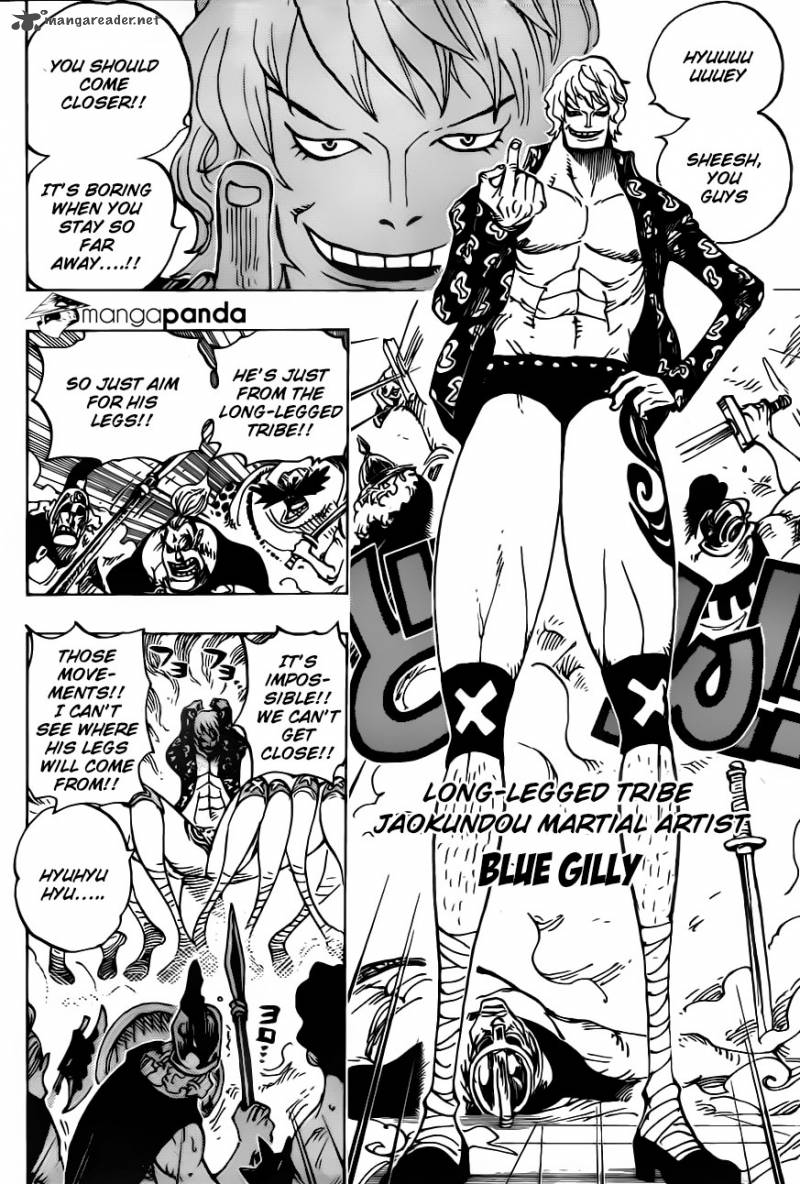 One Piece Manga Chapter 707 page 11 - B Block