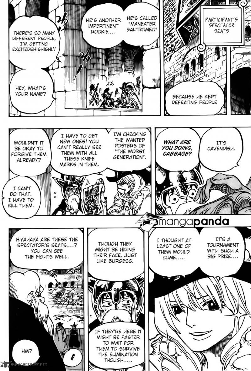 One Piece Manga Chapter 707 page 15 - B Block
