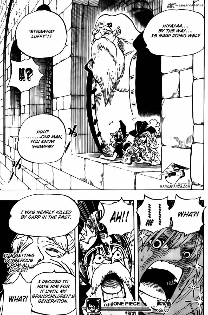 One Piece Manga Chapter 707 page 16 - B Block
