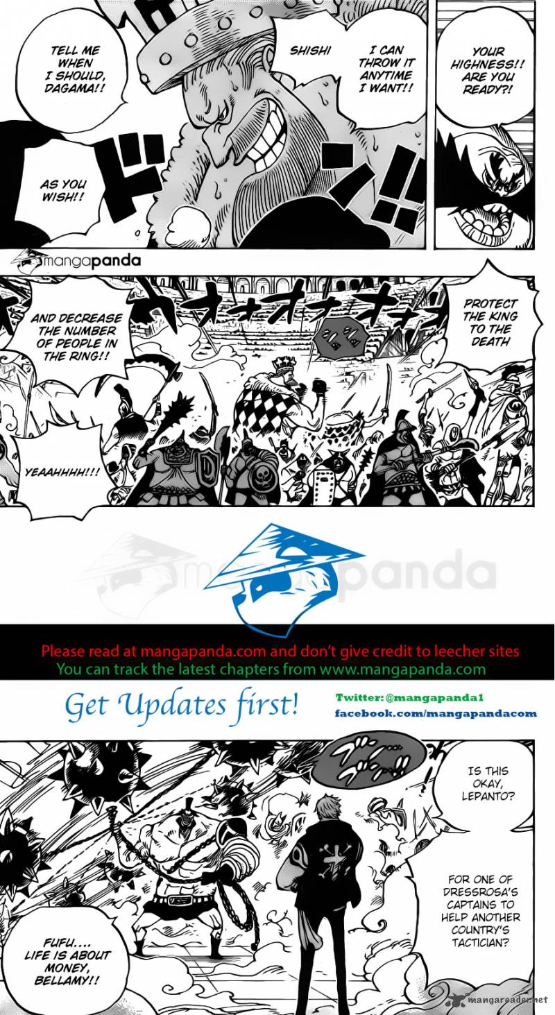 One Piece Manga Chapter 707 page 4 - B Block