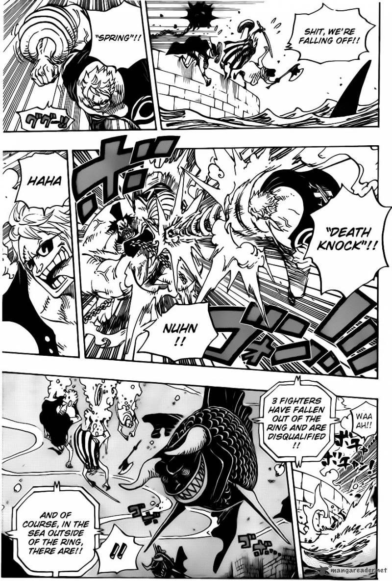 One Piece Manga Chapter 707 page 6 - B Block
