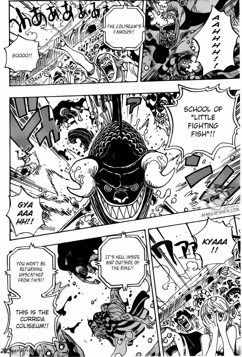 One Piece Manga Chapter 707 page 7 - B Block