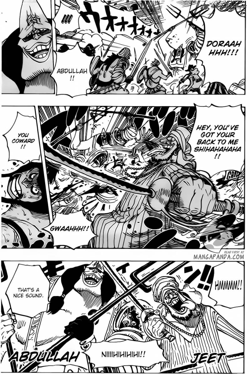 One Piece Manga Chapter 707 page 8 - B Block