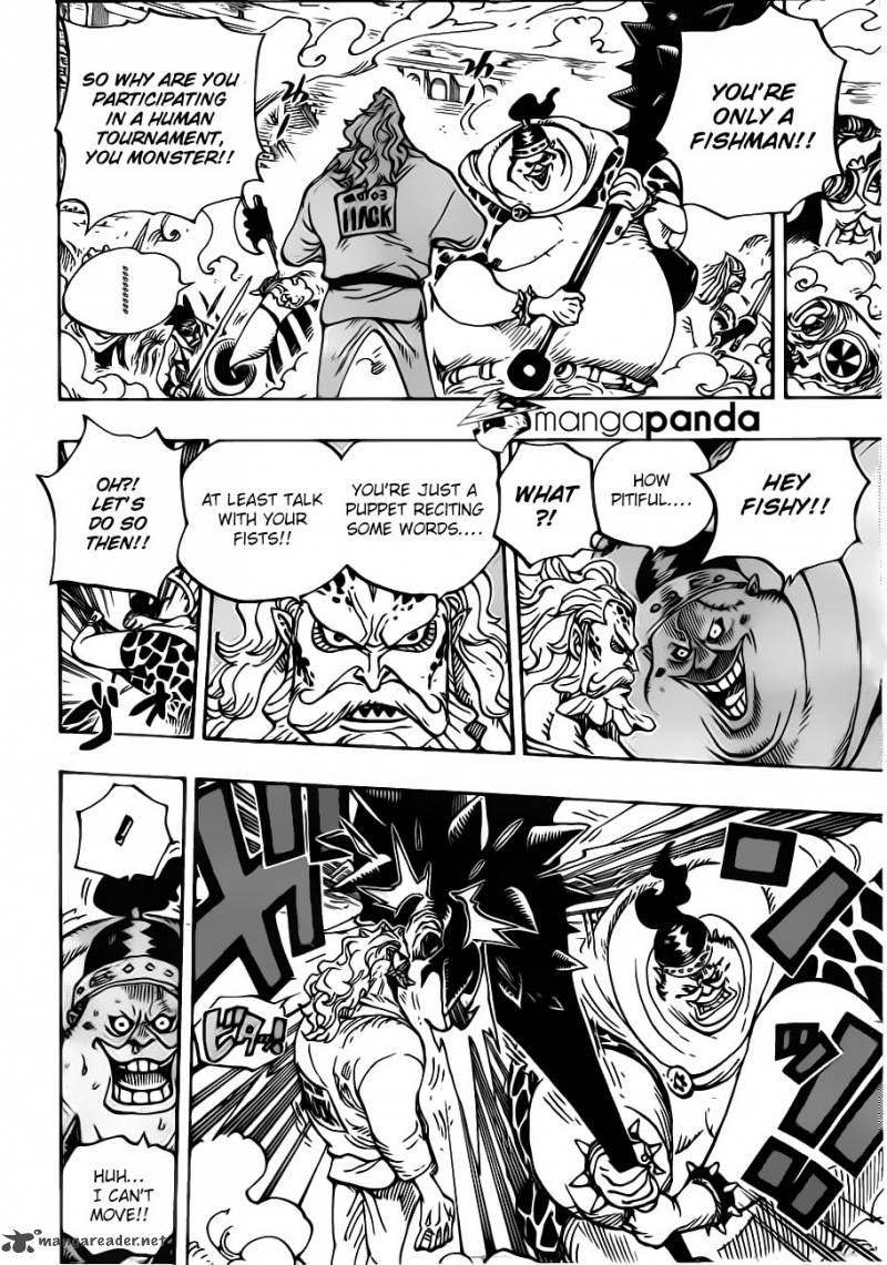 One Piece Manga Chapter 707 page 9 - B Block