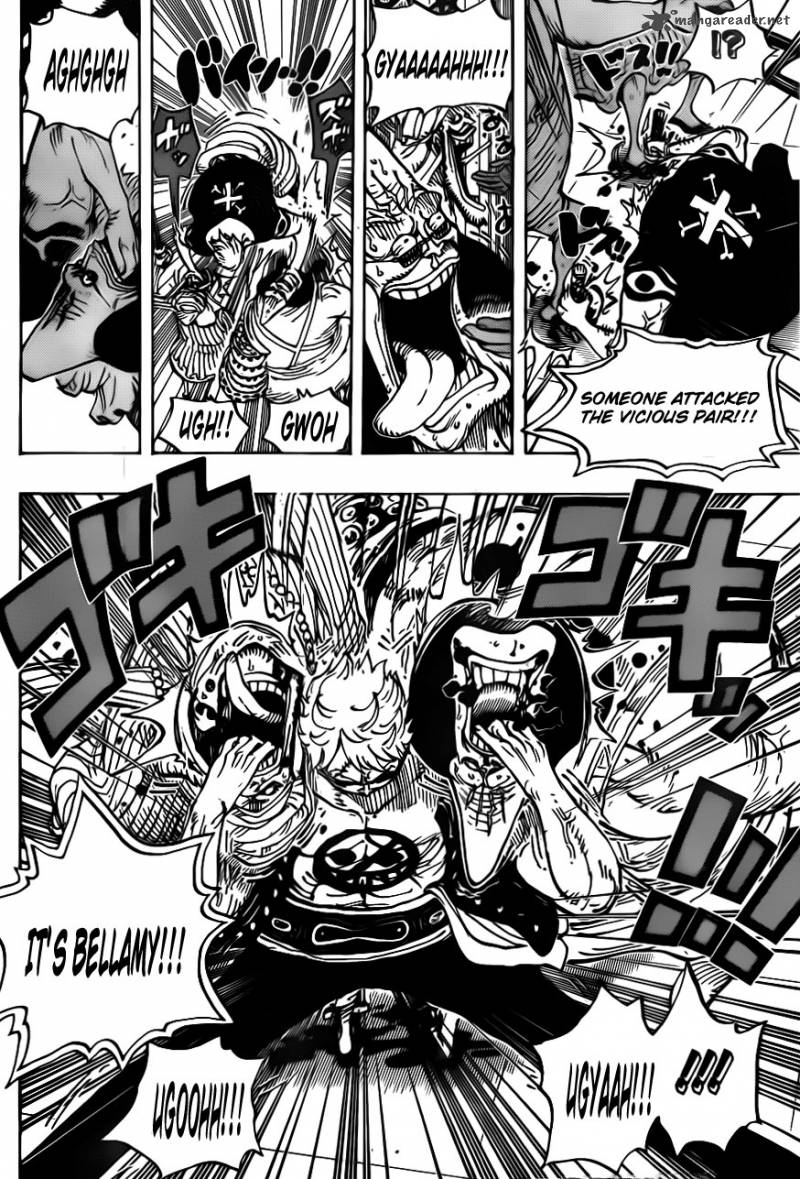 One Piece Manga Chapter 708 page 14 - Colosseum of Scoundrels