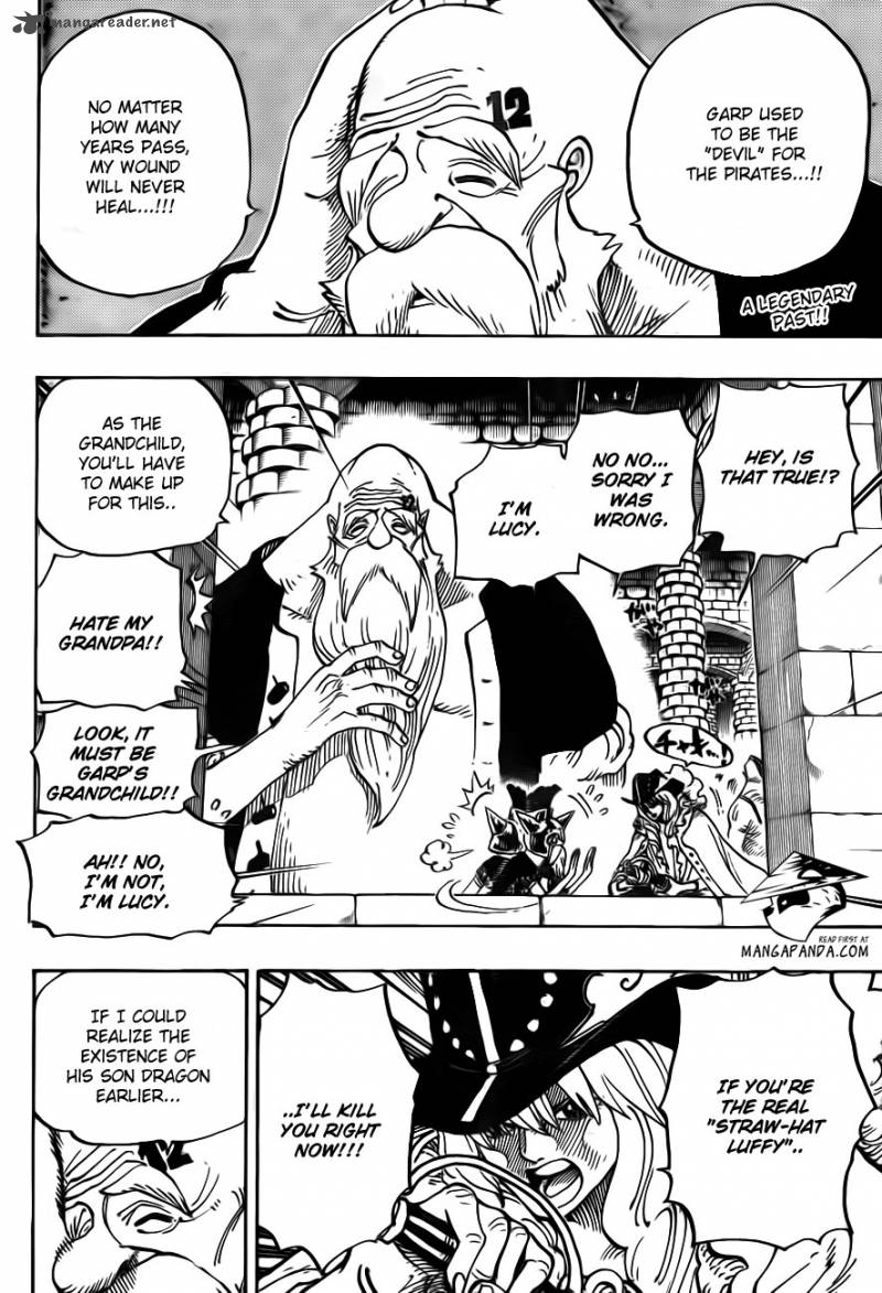 One Piece Manga Chapter 708 page 4 - Colosseum of Scoundrels