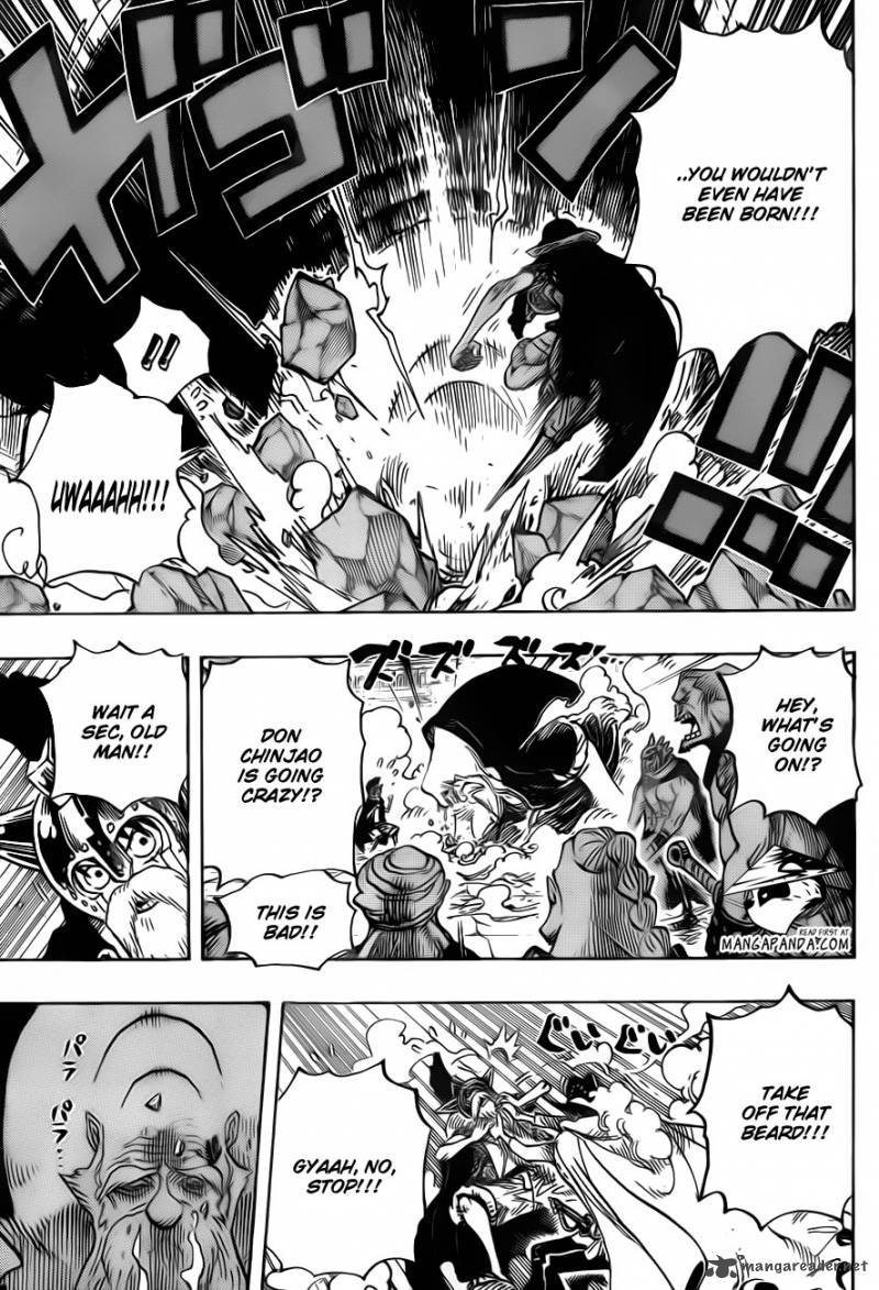 One Piece Manga Chapter 708 page 5 - Colosseum of Scoundrels