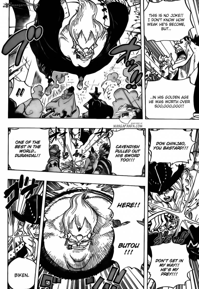 One Piece Manga Chapter 708 page 6 - Colosseum of Scoundrels