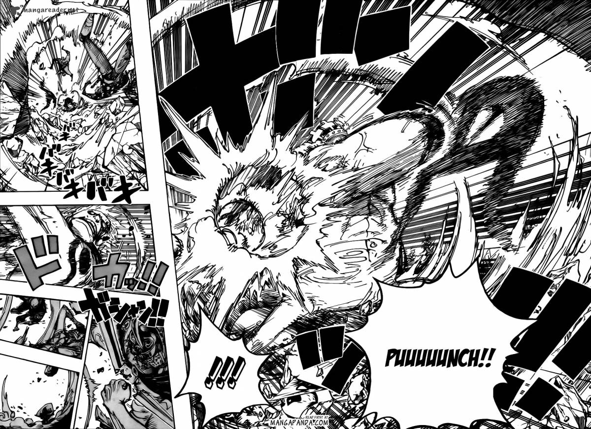 One Piece Manga Chapter 709 page 13 - King Punch!!