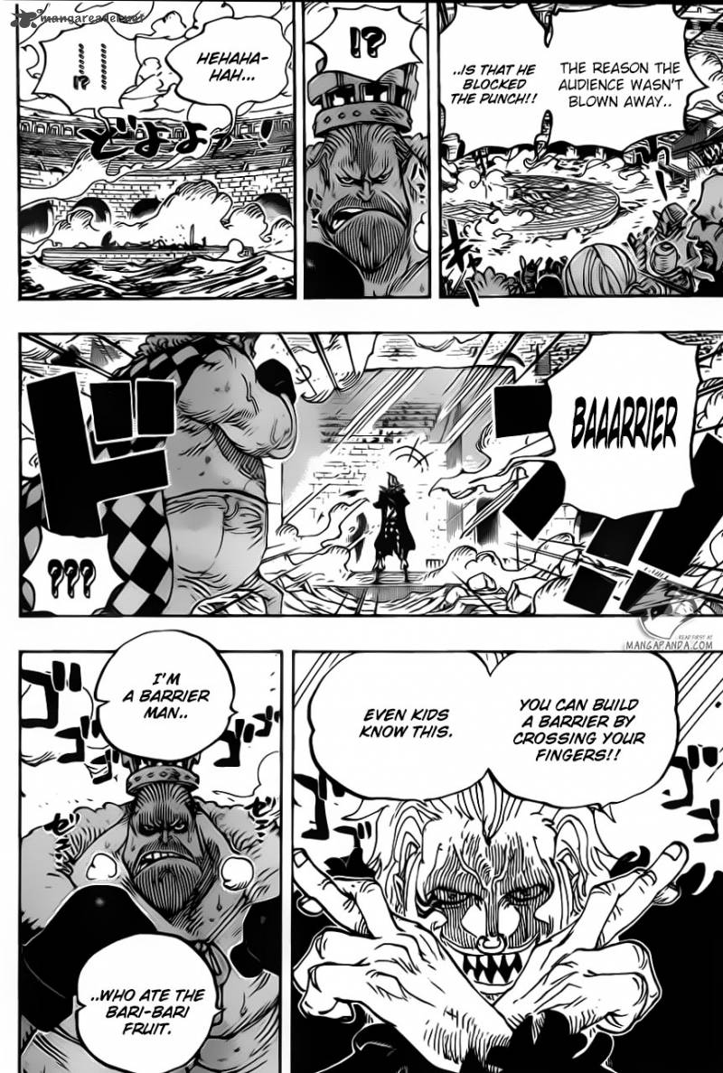 One Piece Manga Chapter 709 page 16 - King Punch!!