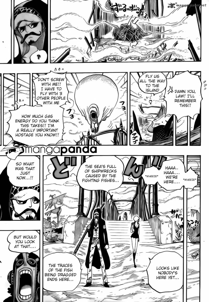 One Piece Manga Chapter 710 page 11 - To Green Bit