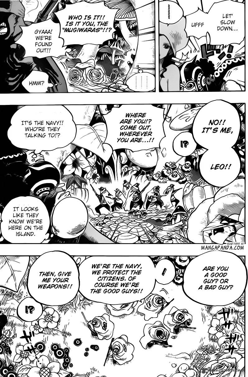 One Piece Manga Chapter 710 page 16 - To Green Bit