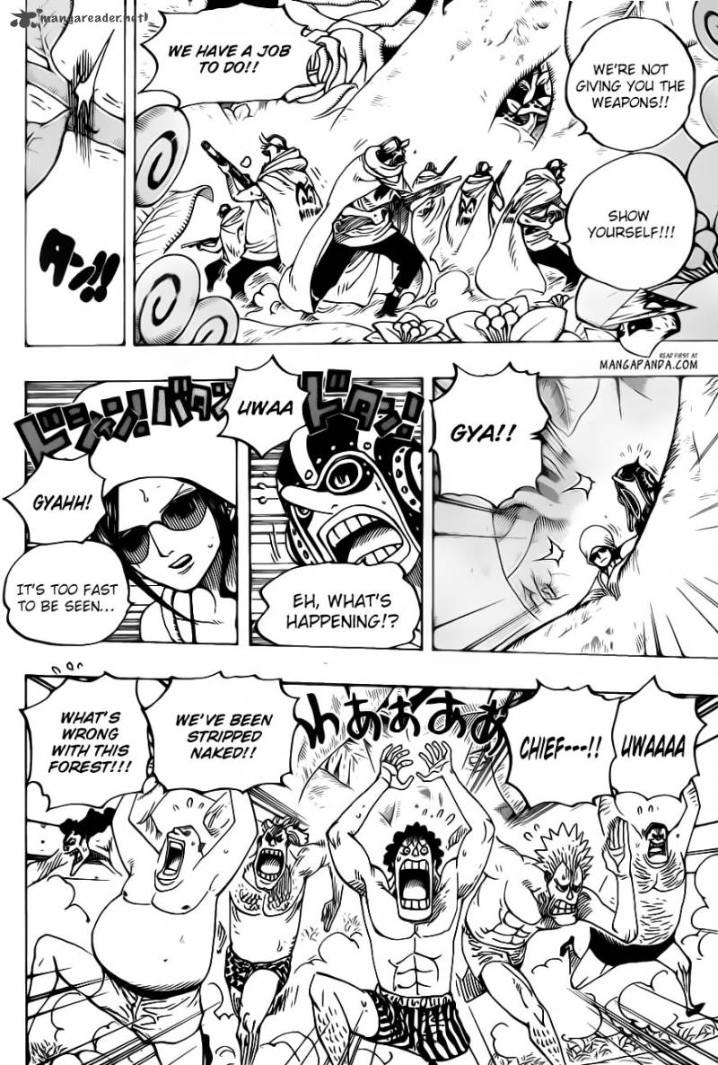 One Piece Manga Chapter 710 page 17 - To Green Bit
