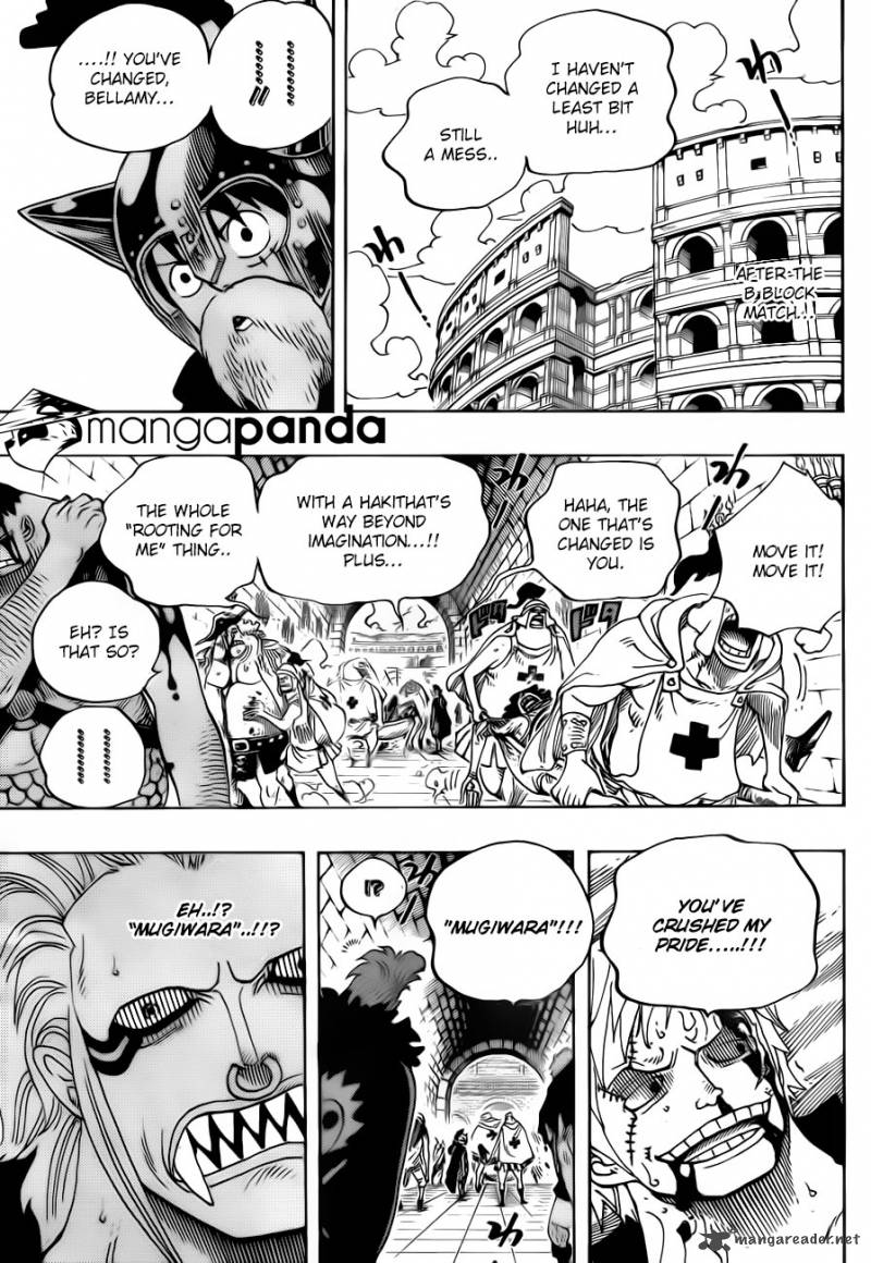 One Piece Manga Chapter 710 page 3 - To Green Bit