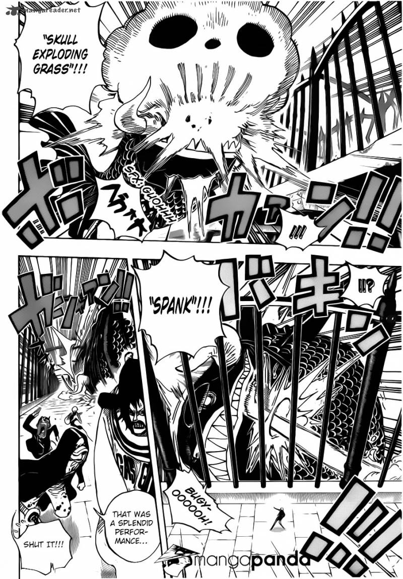 One Piece Manga Chapter 710 page 6 - To Green Bit