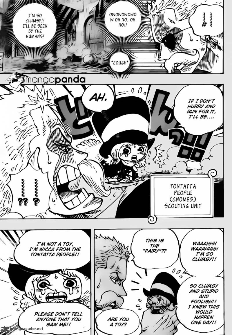 One Piece Manga Chapter 711 page 10 - Adventure in the Land of Dwarves