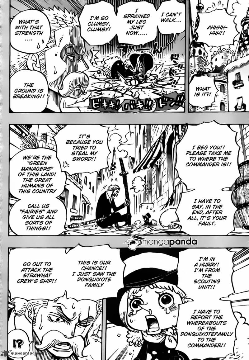 One Piece Manga Chapter 711 page 11 - Adventure in the Land of Dwarves