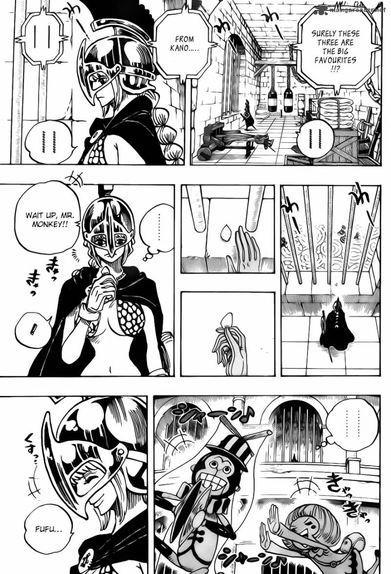 One Piece Manga Chapter 711 page 14 - Adventure in the Land of Dwarves