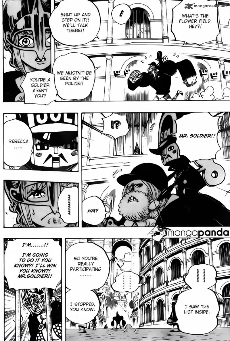 One Piece Manga Chapter 711 page 15 - Adventure in the Land of Dwarves