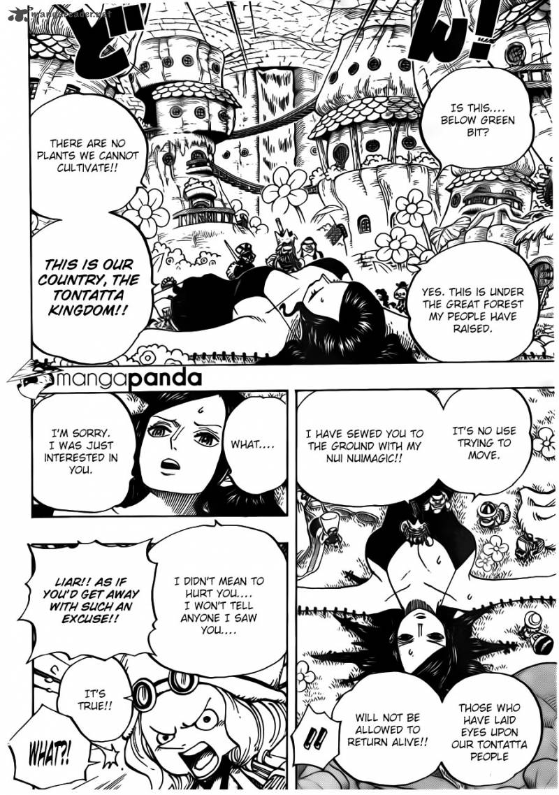 One Piece Manga Chapter 711 page 5 - Adventure in the Land of Dwarves