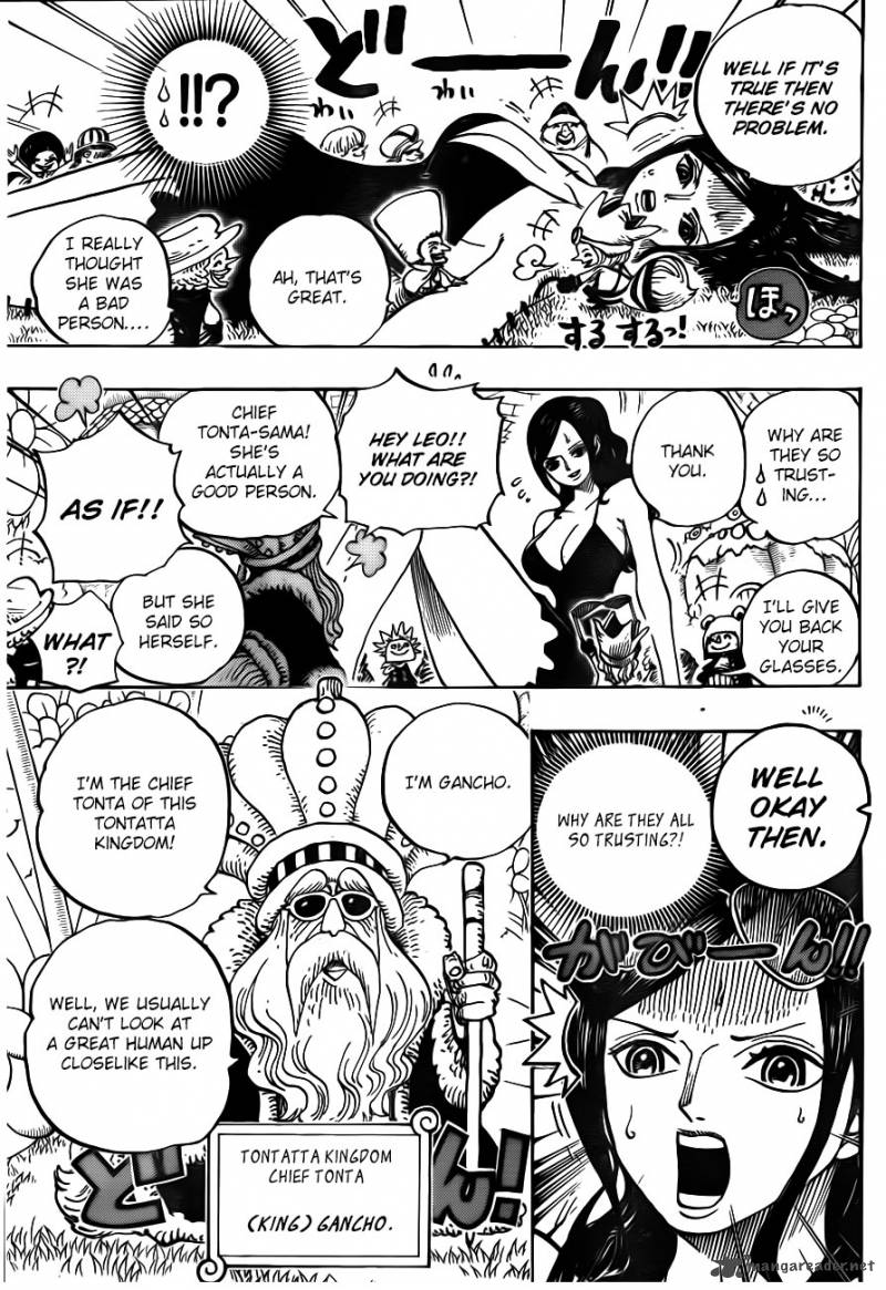 One Piece Manga Chapter 711 page 6 - Adventure in the Land of Dwarves