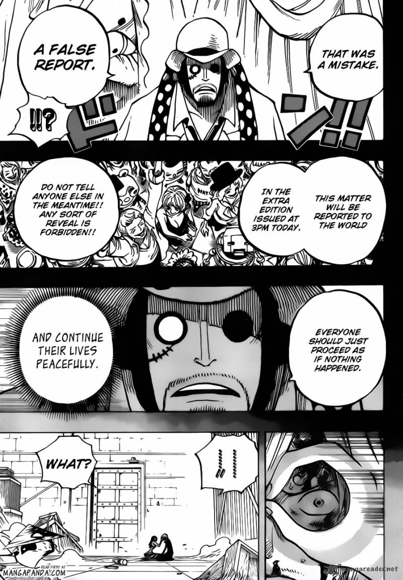 One Piece Manga Chapter 712 page 12 - Violet