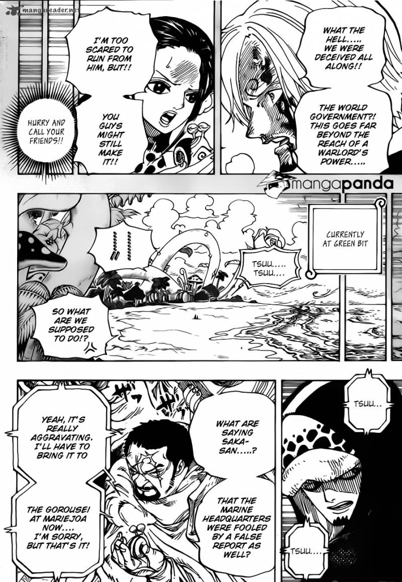 One Piece Manga Chapter 712 page 13 - Violet