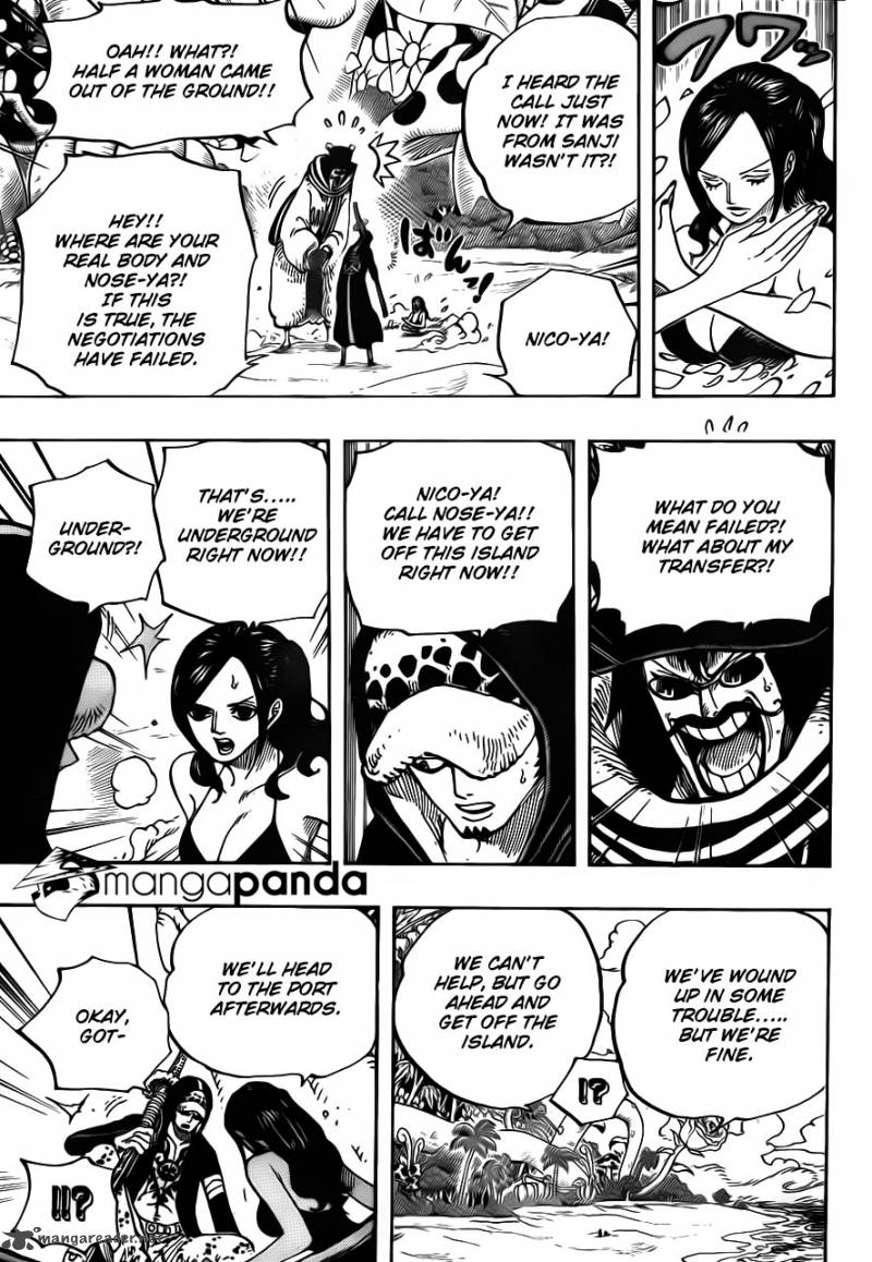 One Piece Manga Chapter 712 page 14 - Violet