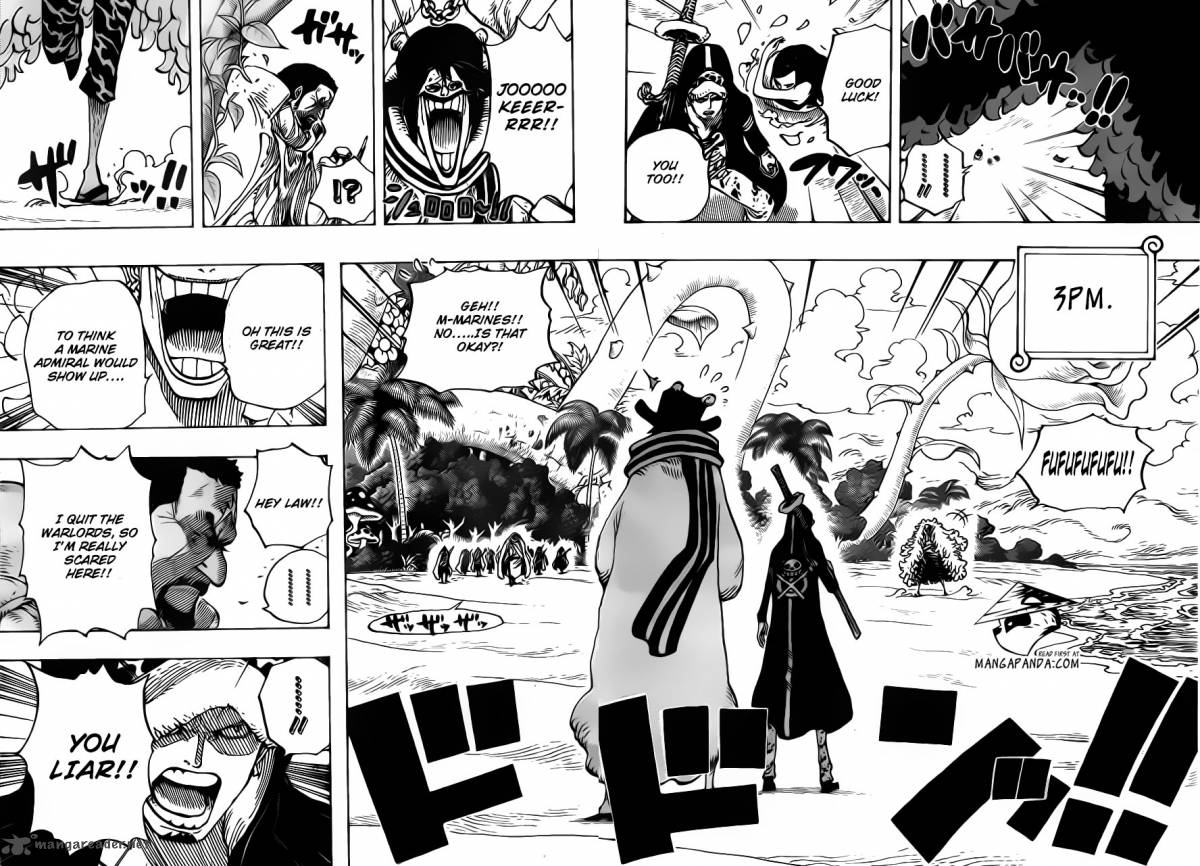 One Piece Manga Chapter 712 page 15 - Violet