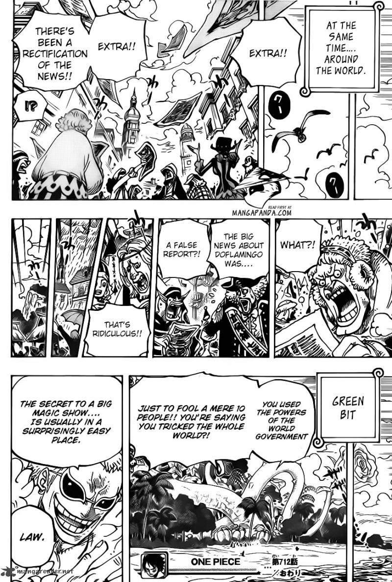 One Piece Manga Chapter 712 page 18 - Violet