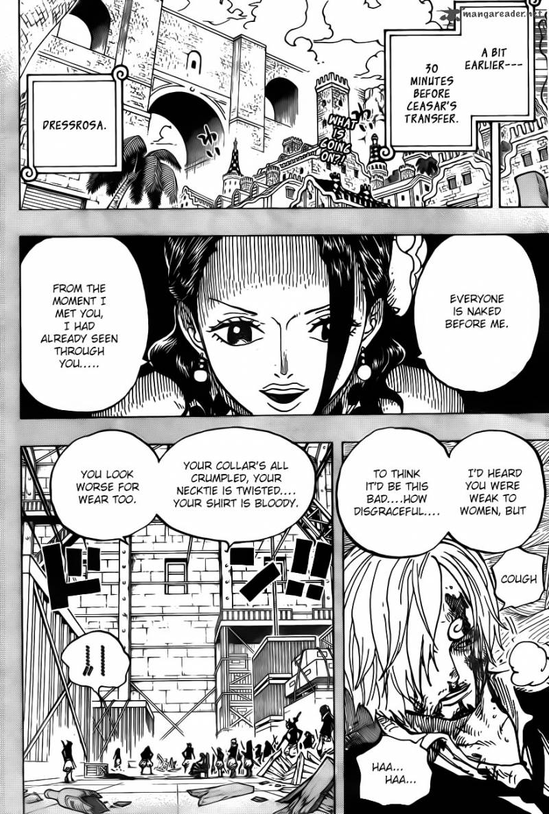 One Piece Manga Chapter 712 page 3 - Violet