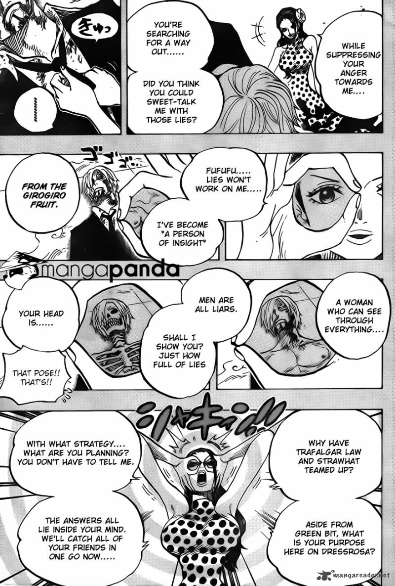 One Piece Manga Chapter 712 page 6 - Violet