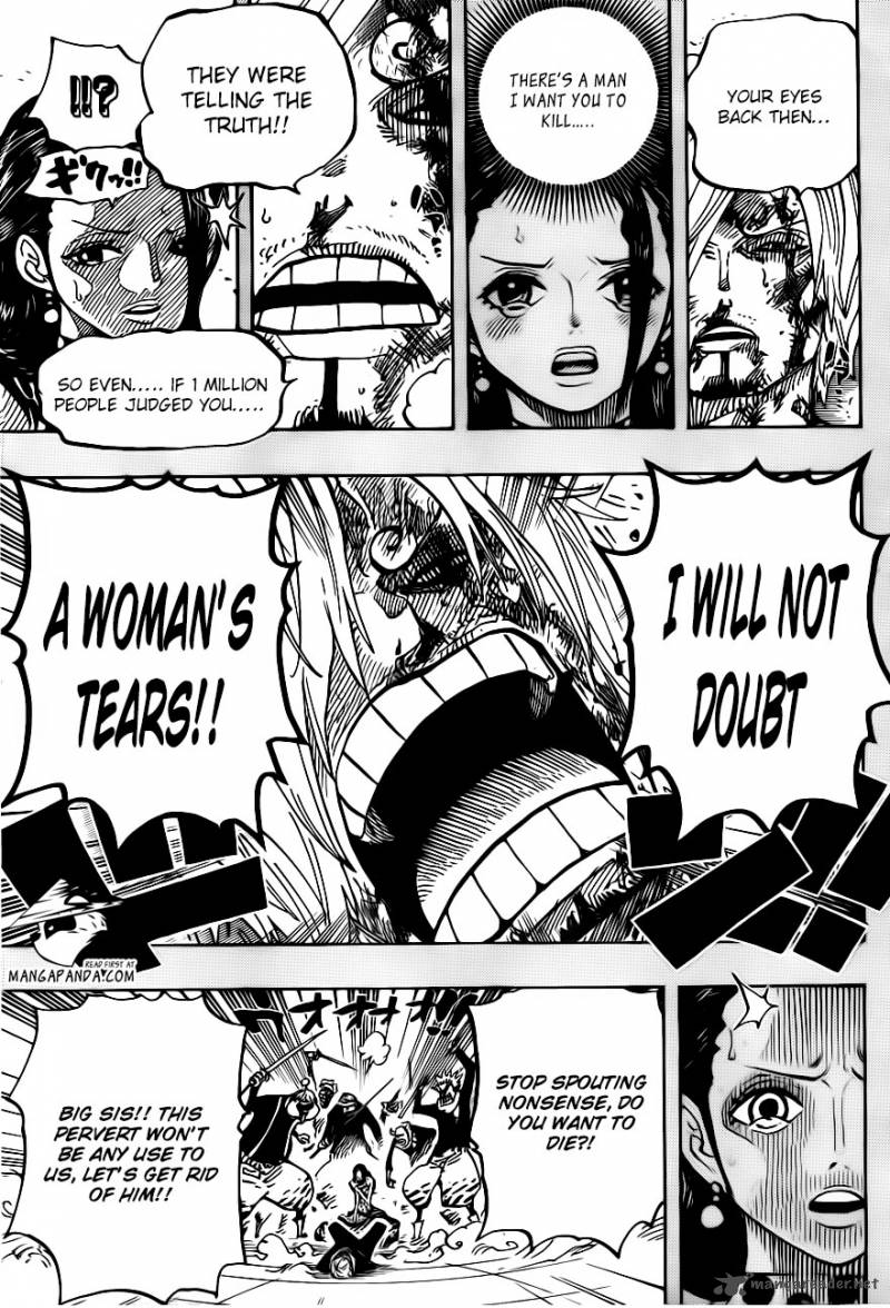 One Piece Manga Chapter 712 page 8 - Violet