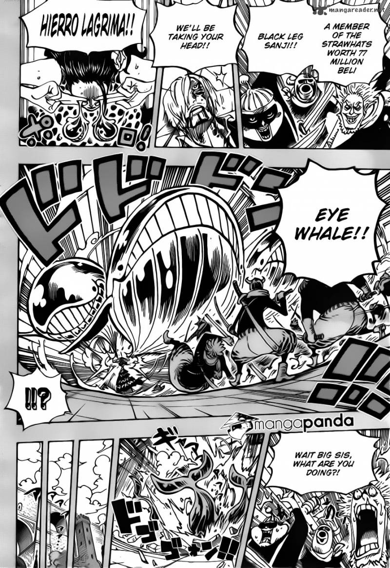 One Piece Manga Chapter 712 page 9 - Violet
