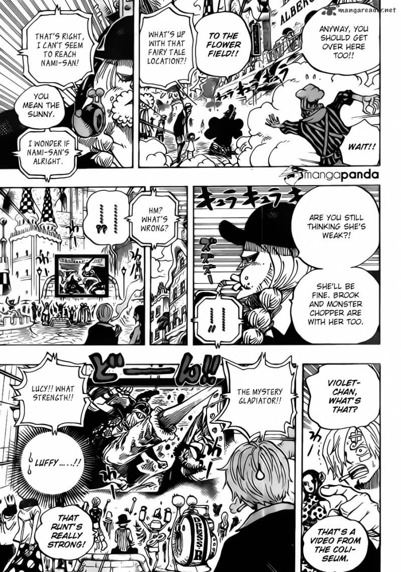 One Piece Manga Chapter 713 page 14 - Usoland
