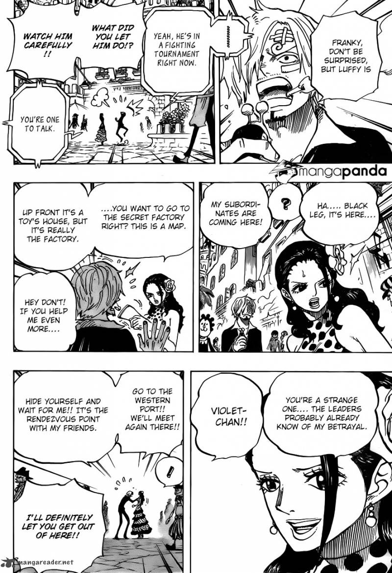 One Piece Manga Chapter 713 page 15 - Usoland