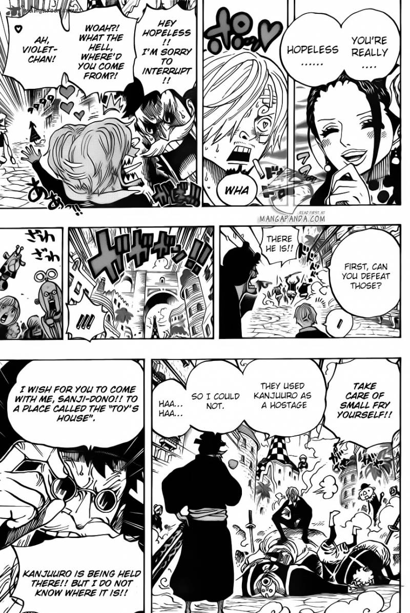One Piece Manga Chapter 713 page 16 - Usoland