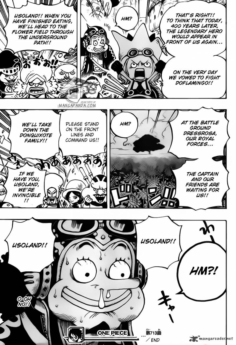 One Piece Manga Chapter 713 page 20 - Usoland
