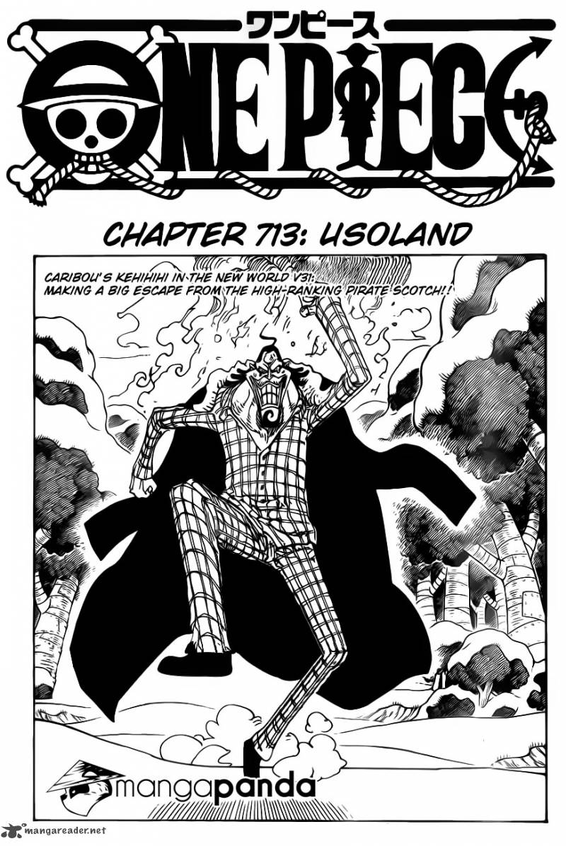 One Piece Manga Chapter 713 page 3 - Usoland