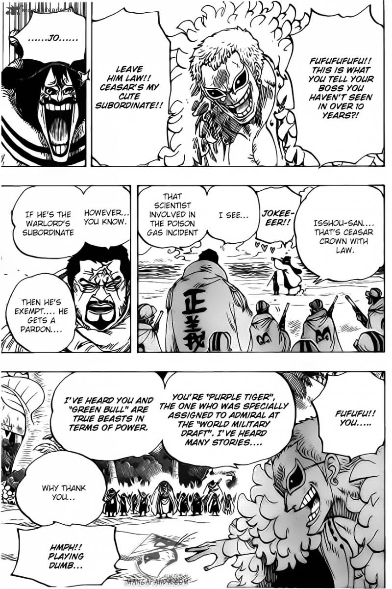 One Piece Manga Chapter 713 page 5 - Usoland