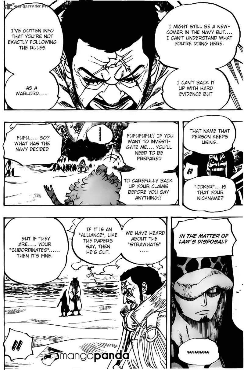 One Piece Manga Chapter 713 page 6 - Usoland